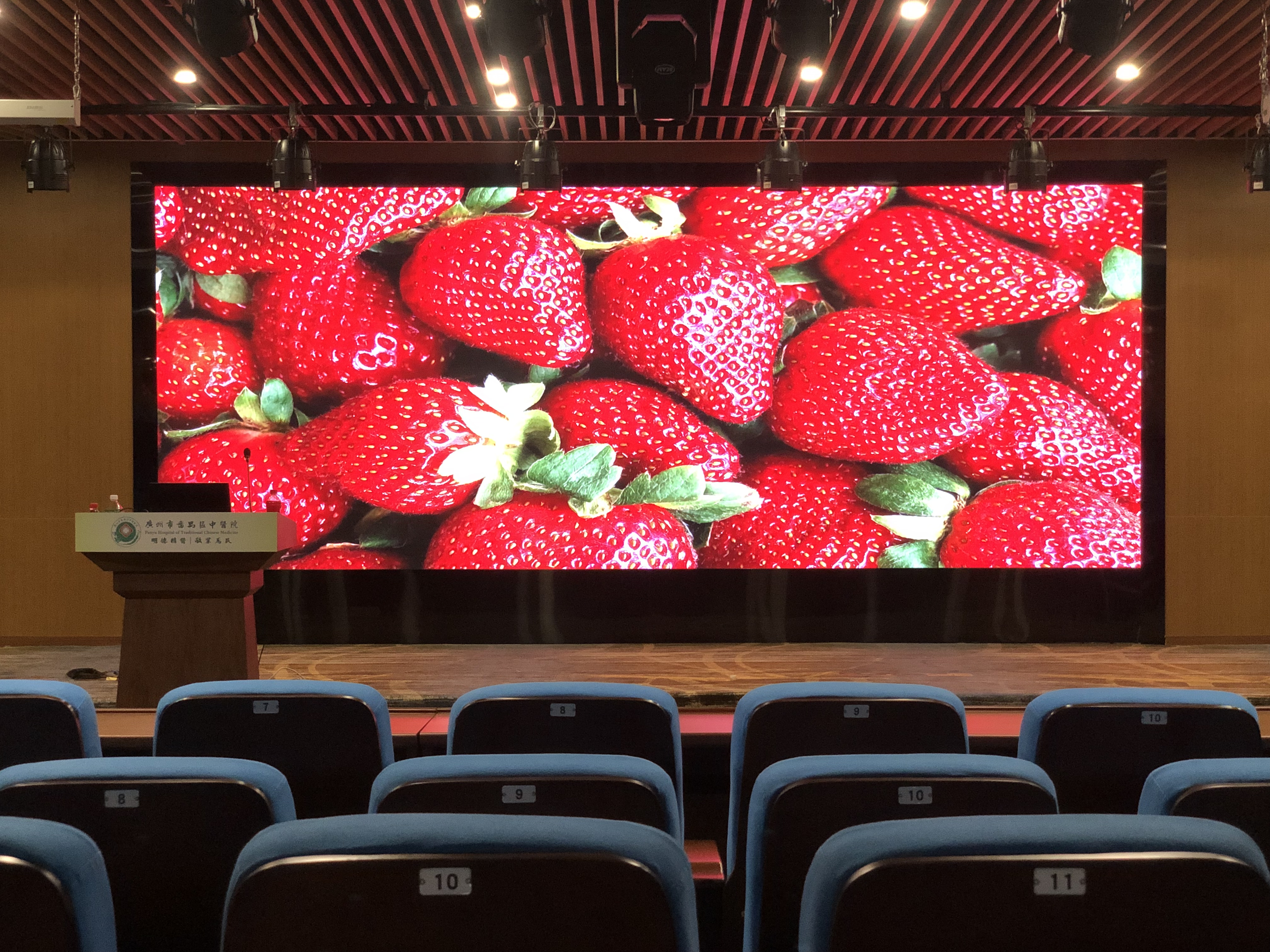 P4 Indoor Commercial Advertising LED Display for hotel