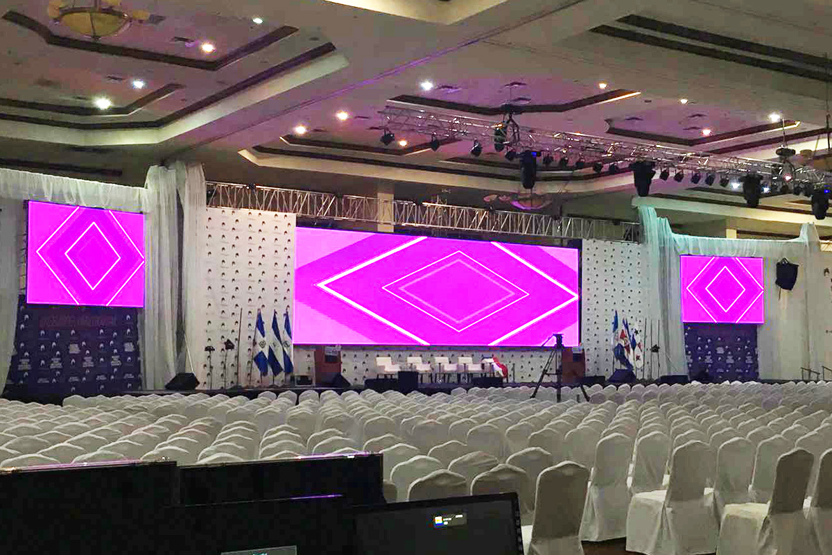 Indoor High Resolution Stage Rental LED Display for Events 